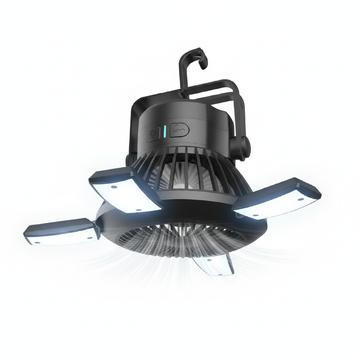 Solar Rechargeable Camping Fan